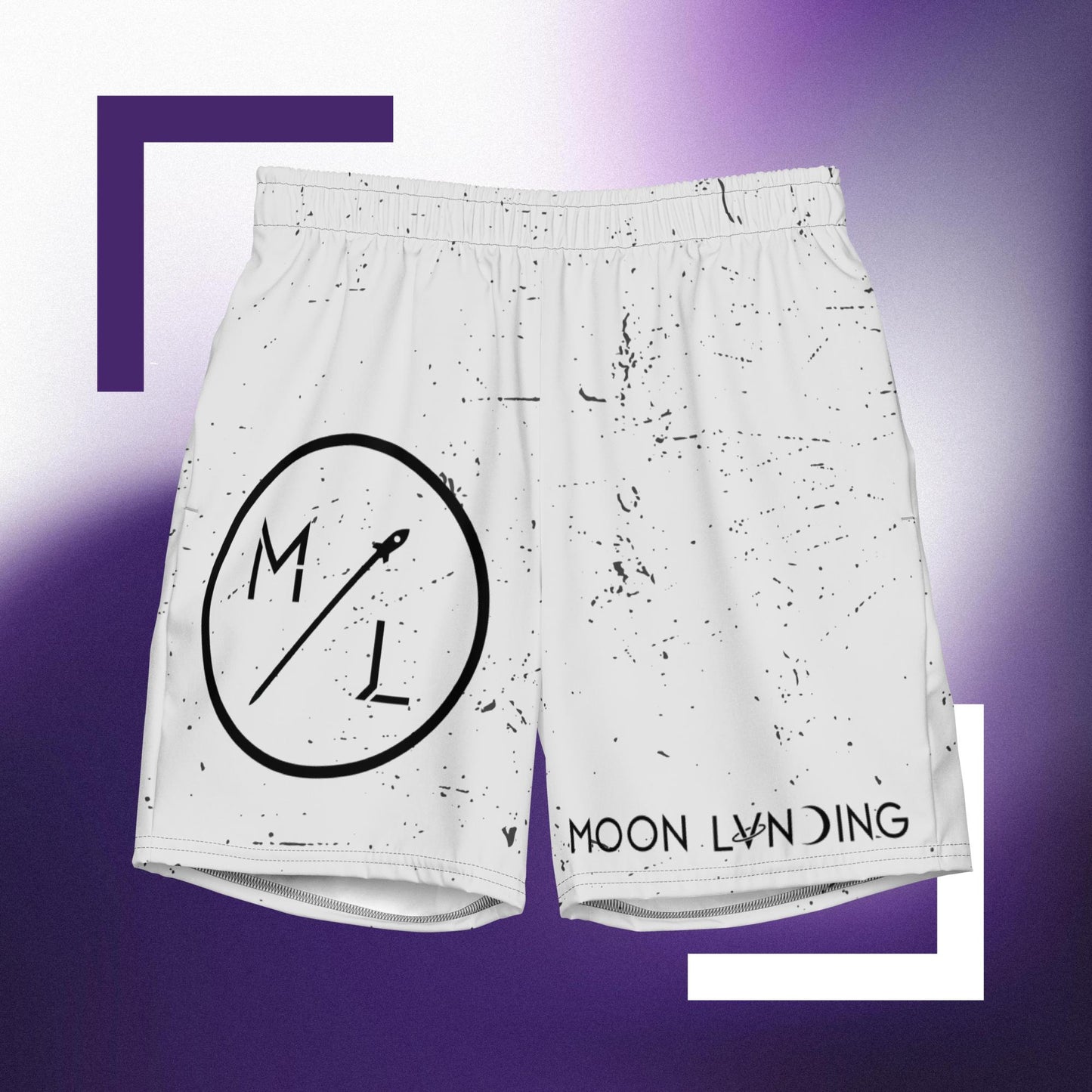 White Moon Shorts