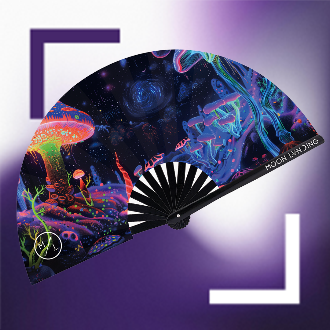 Moon Lvnding Cosmic Mushroom Fan