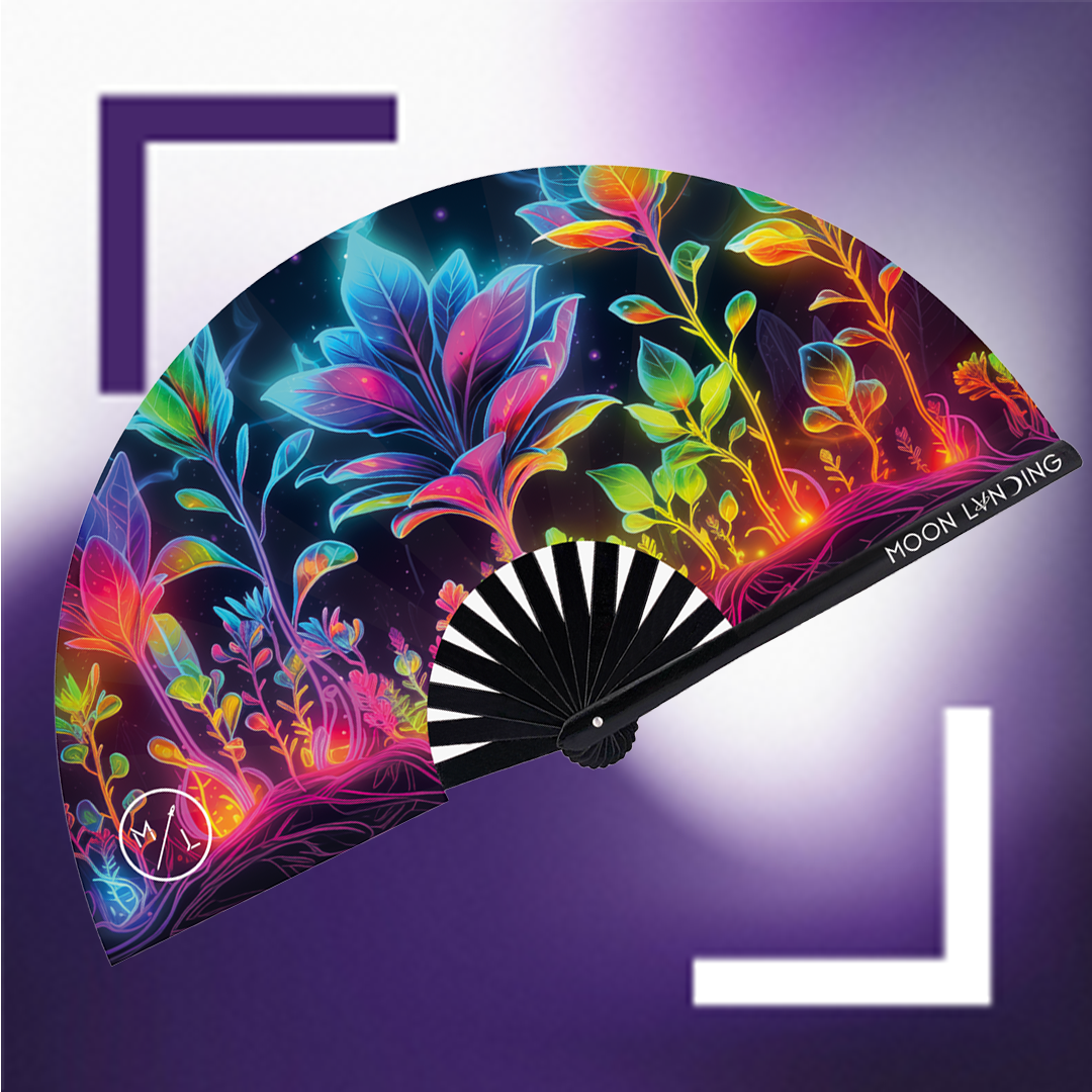 Moon Lvnding Neon Sprouts Fan