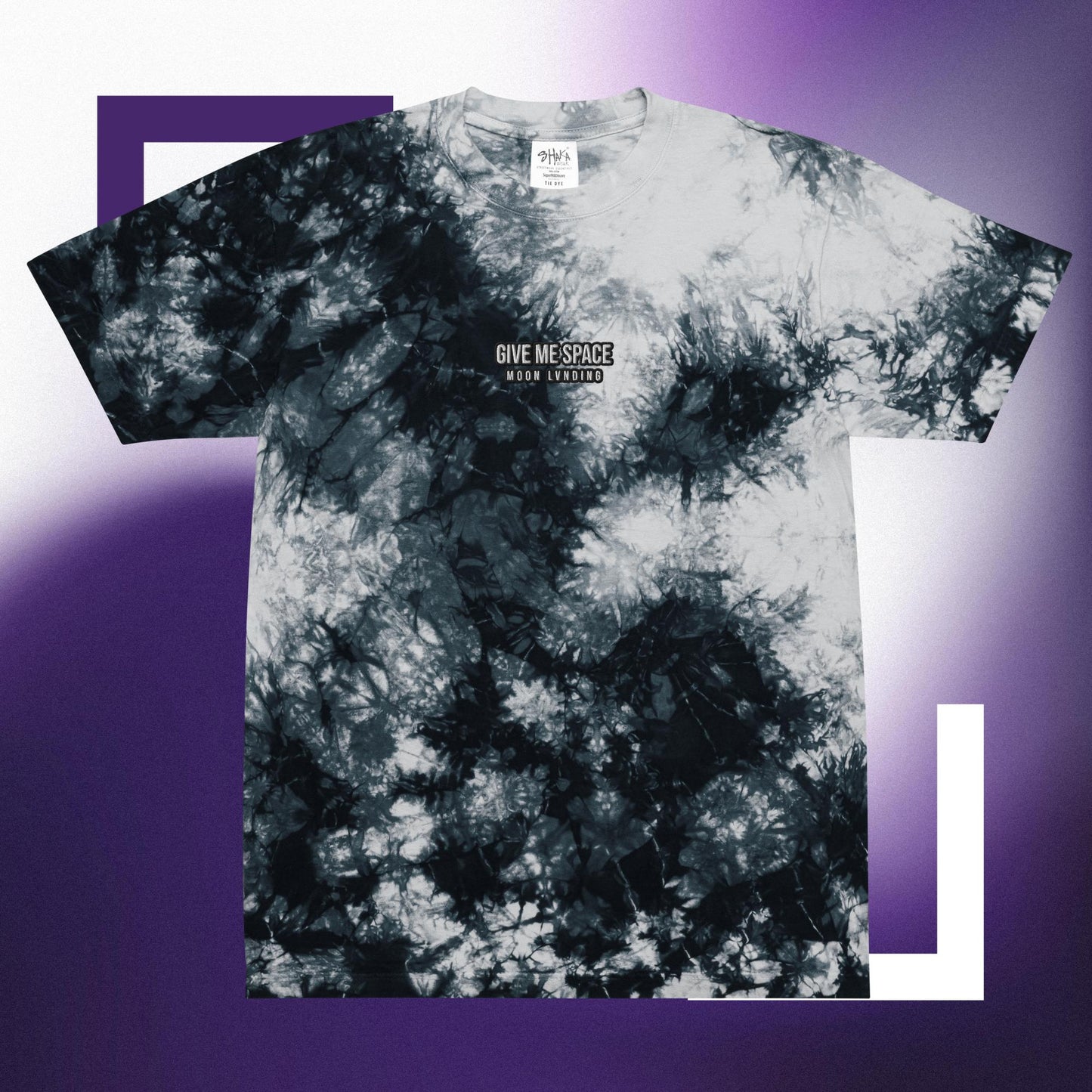 Give Me Space (Exclusive Edition)Oversized tie-dye t-shirt