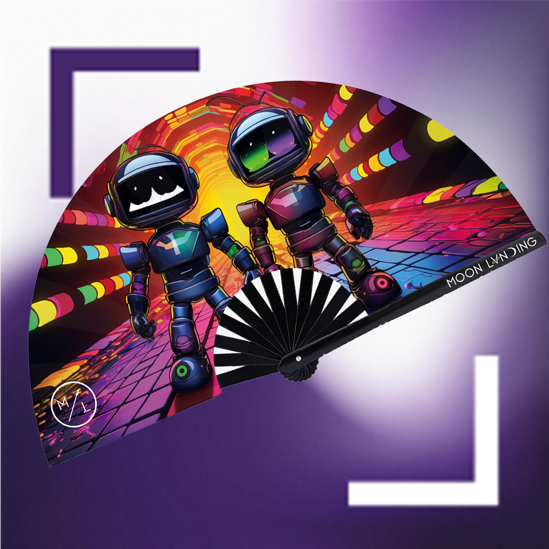 Moon Lvnding Robot Duo Fan