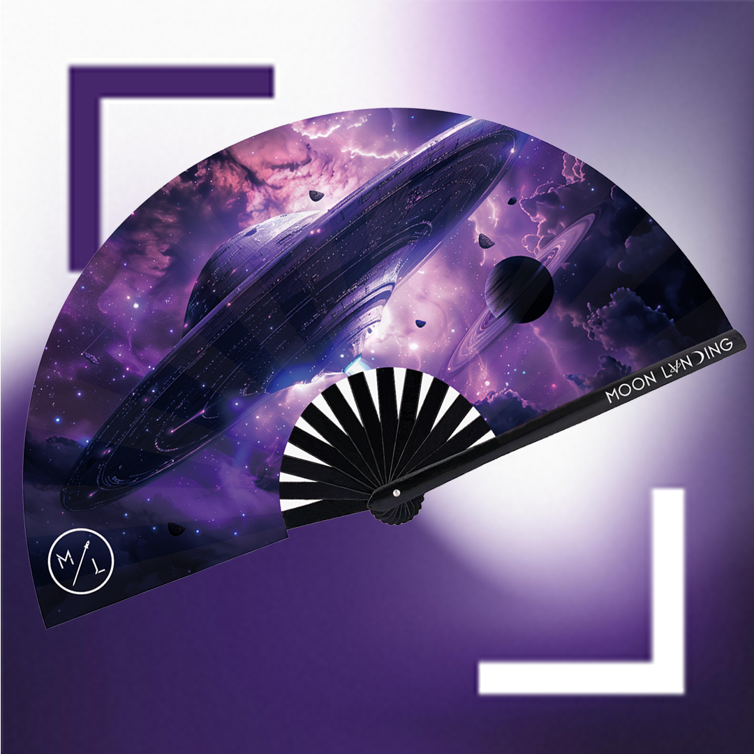 Moon Lvnding Cosmic Spaceship Fan