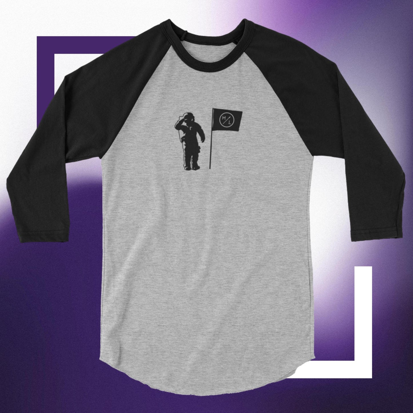 Planting Our Flag 3/4 Sleeve Shirt