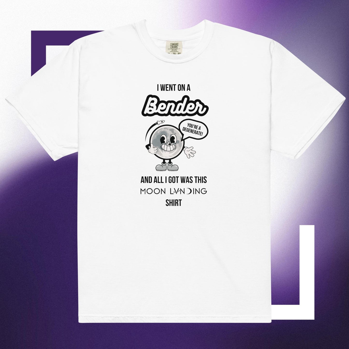 Bender Unisex Garment-Dyed Heavyweight T-Shirt