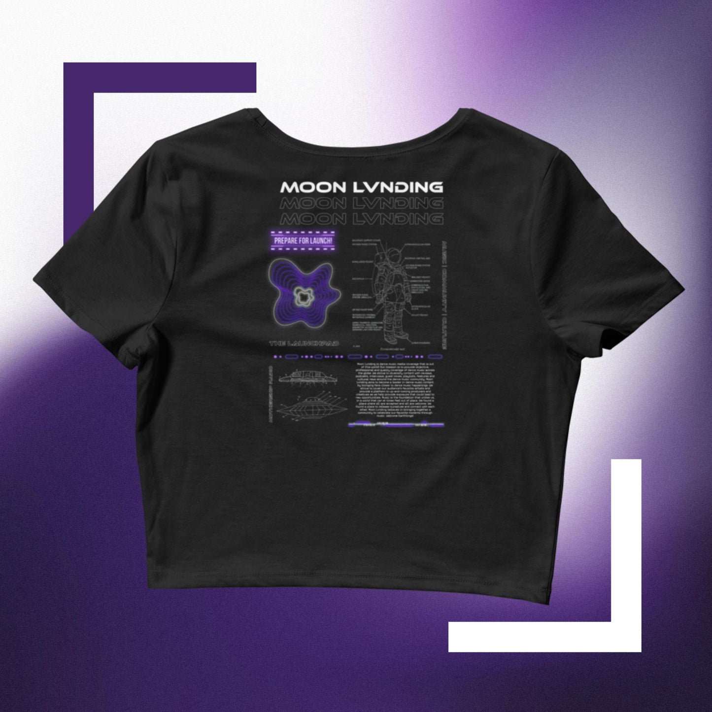 Blueprint Black crop top