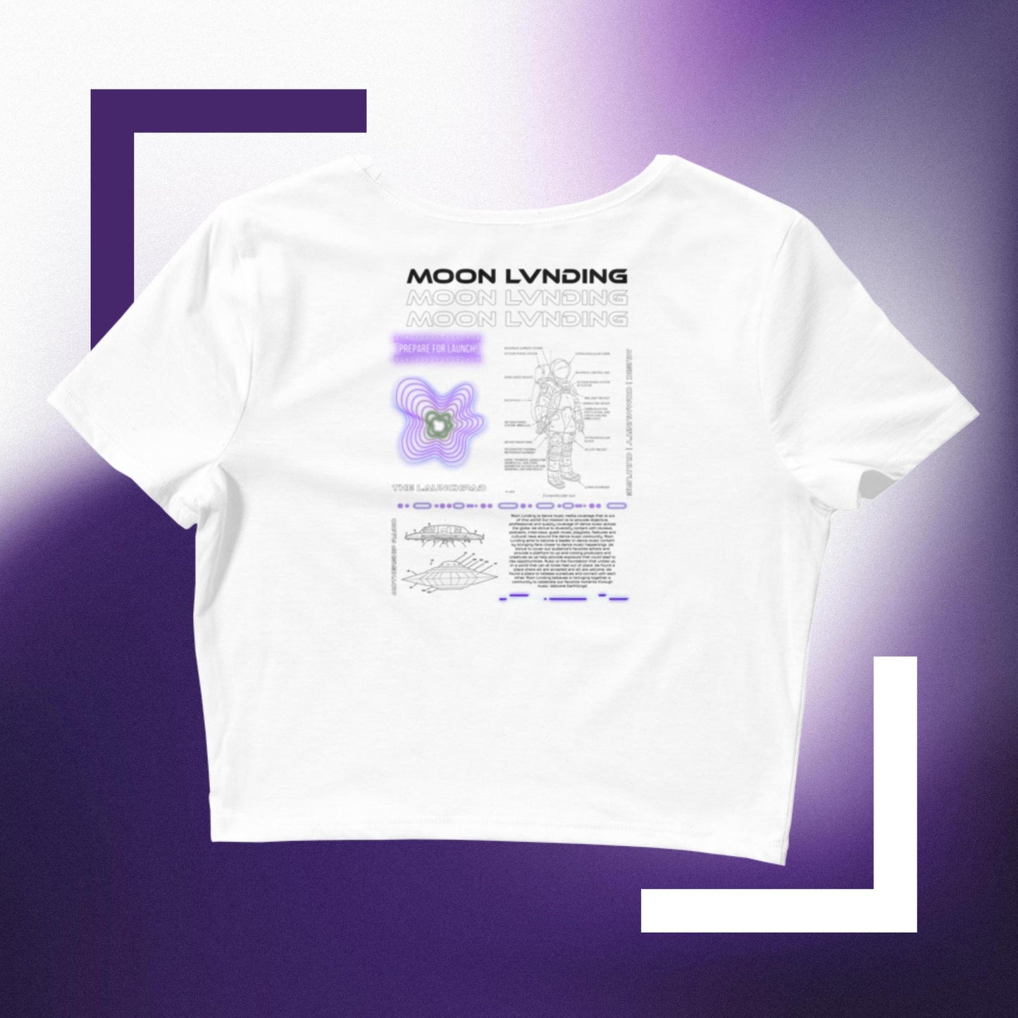 Blueprint Crop Tee