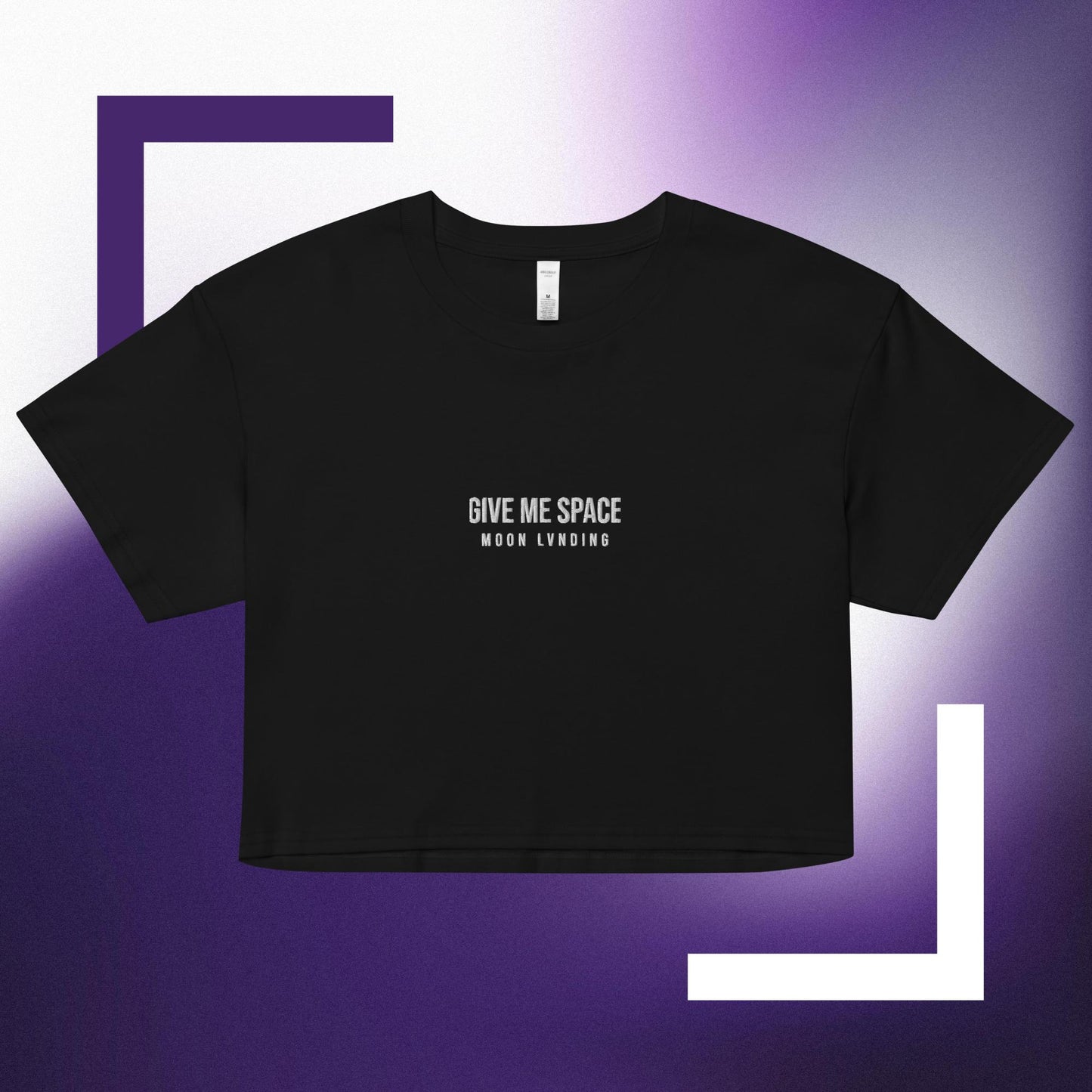 Give Me Space Women’s crop top
