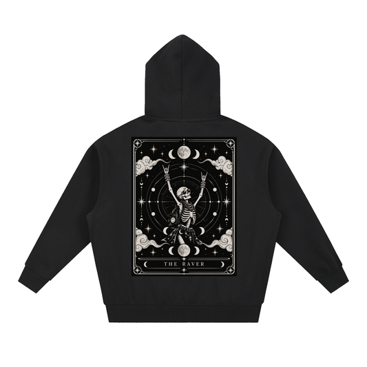 hoodie,fall,tarot,halloween,raver