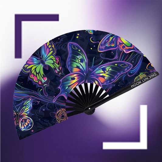 Moon Lvnding UV Butterfly Fan