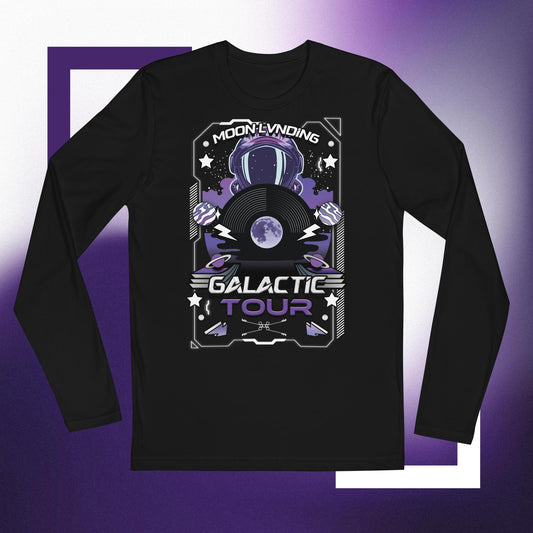 Galactic Tour Long Sleeve Fitted Crew